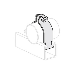 G-STRUT GC114100ASMBL 1 UNIV PIPE CLAMP Z/P RIGI