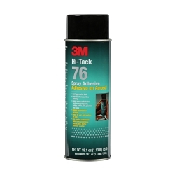3M 76 HI-TACK SPRAY ADHESIVE CLEAR 24 FL OZ