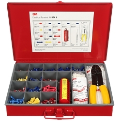 3M STK-1 DURABLE METAL TERMINAL KIT RED TERMINA