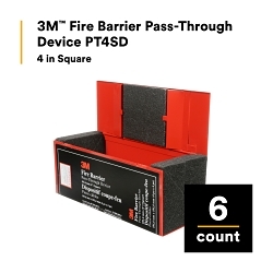 3M PT4SD FIRE BARRIER PASS-THROUGH DEVICE 4-IN