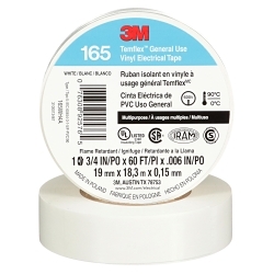 3M 165WH4A TEMFLEX VINYL ELECTRICAL TAPE 16