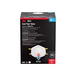 3M 8511 PARTICULATE RESP IRATORS 8000 CUP SERIES