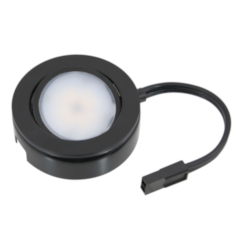 AME-LIGHT MVP-1-BK MVP 1 -PUCK KIT120VAC 4WMATTE BK C/ETL/US INCL 6-FT