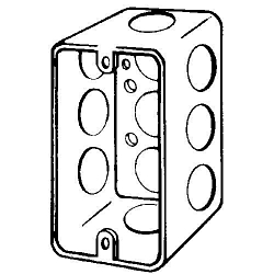 EGS 4CS12 BX HANDY 4X2-1/8 1-7/8 DP DRAWN 1