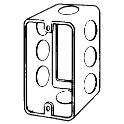 EGS 4SSLE12 EXT RING 4 X 2-1/8 HANDY BOX