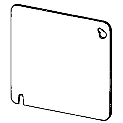 EGS 8465 4-IN SQ CVR BLANK