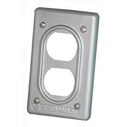 APPLETON FSK1DRC 1-GANG DUPLEX RECEPTACLE COVER