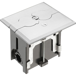 ARLINGTON FLBAF101NL NICKEL FLOOR BOX-FLIP