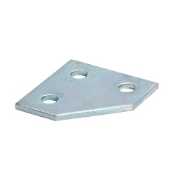 B-LINE B135HDG THREE HOLE CORNER GUSSET PLATE
