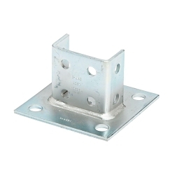 B-LINE B281SQZN POST BASE FOR 1 5/8-IN X 1 5/