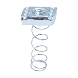 B-LINE N727ZN SPRING NUT #10-32 THREAD 1/4-IN