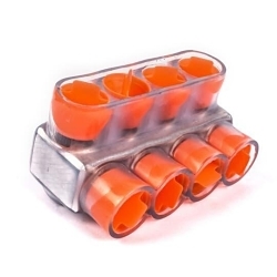 HOMAC PSB4359C INSUL PED CONN BAR CVR 4PORT 1