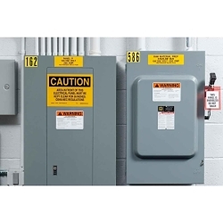 BRADY B30-25-595-BLNKYL B30 B595 YEL 4.00-IN X 6