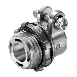 B-PORT 403-DC2 3/8 SQUEE ZE CONN. ZINC BOX OF 50