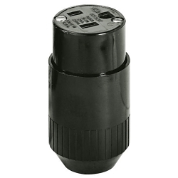 BRYANT 5269B CONNECTOR 15A 125V 5-15R BK