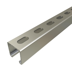 CALBRITE S45810ST58 1-5/8X1-5/8 SS304 SLOT S