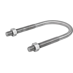 CALBRITE S62000UB00 2 SS316 STANDARD U BLT