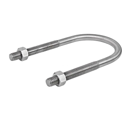 CALBRITE S64000UB00 4 SS316 STANDARD U BLT