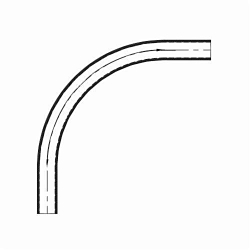 CANTEX 5133844 2 UL40 90 BND 18-IN R