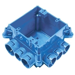 CARLON A863D ENT MUD BOX WITH 2 GANG RING