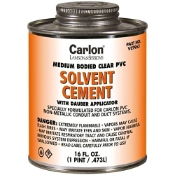 CARLON VC9964 STANDARD CLR CEMENT -1/2 PINT 313