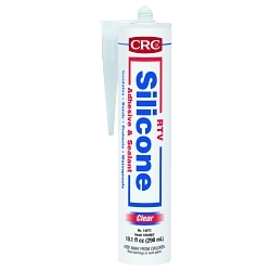 CRC 14073 RTV SILICONE SEALANT - CLEAR 1X10.1OZ