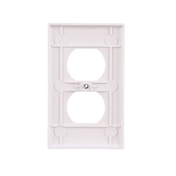 EAGLE 2132W-BOX WALLPLATE 1G DUPLEX RECP
