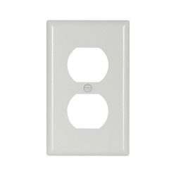 EAGLE 2132W WALLPLATE 1G DUPLEX RECP THRMST ST