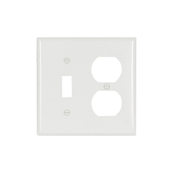 EAGLE 2138W-BOX WALLPLATE 2G TOGGLE/DUPL