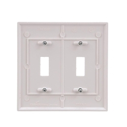 EAGLE 2139W-BOX WALLPLATE 2G TOGGLE THER