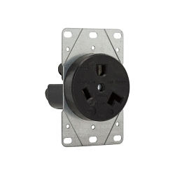 ARROW-HART 5795N RECP SGL FLUSH 30A 277V 2P3W