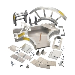 B-LINE 4A-24-12-HT24 TEE SECTION CABLE TRAY