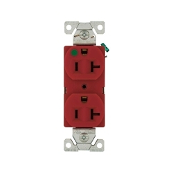 EAGLE 8300RD RECP HG DUP 20A125V 2P3W STR COM