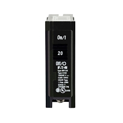 C-H BR120 TYPE BR BREAKER 20A/1 POLE 120/2
