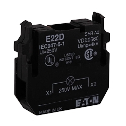C-H E22D LGT UNIT FULL VOLT W/O LAMP