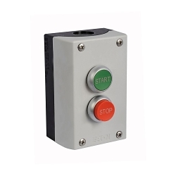 C-H M22-C2-M2V CONTROL STATN FLSH GRN 1NO EXTD