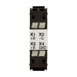 C-H M22-FLED-RGB LED MULTI-COLOR RD GN BU YE