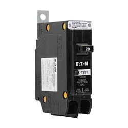 C-H QB1030GF BOLT-ON GFCI 5MA 1 POLE 30A 10KA