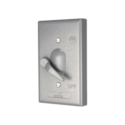 EAGLE S983-SP SWITCH COVER WP W/SP SWITCH MET