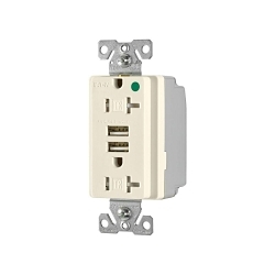 EAGLE TR8355LA HG USB 3.1A DUPLEX RECP 20A 125