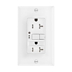 EAGLE TRSGFNL20W NL GFCI TR ST DUPLEX 20A 12