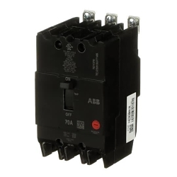 GE TEY370 TEY 3 POLE 70 AMP