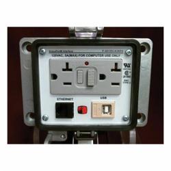 GRACE P-Q51R2-K3RF0 N12/ 4 USB TYPE B F-F/ ETHERNET/GFCI