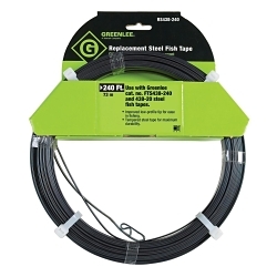 GREEN RS438-240 FISHTAPE REPLCMNT-STEEL-