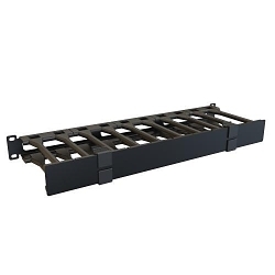 HAMMOND RB-HFMD1 1U FINGER MANAGER WITH DOOR