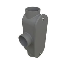 ALLIED 59235 T ACCESS FITTING 2 PVC