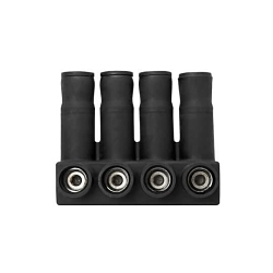 HOMAC RAB 45 C AL INSUL BUS CONN 12-500 4PORTS O