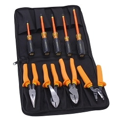 IDEAL 35-9108 9-PIECE INSULATED TOOL KIT W/BAG