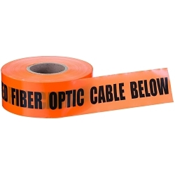 IDEAL 42-104 NON-DET UG CAUTION BURIED FIBER OPT