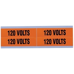 IDEAL 44-353 VOLTAGE & CONDUIT MARKER 120V MED